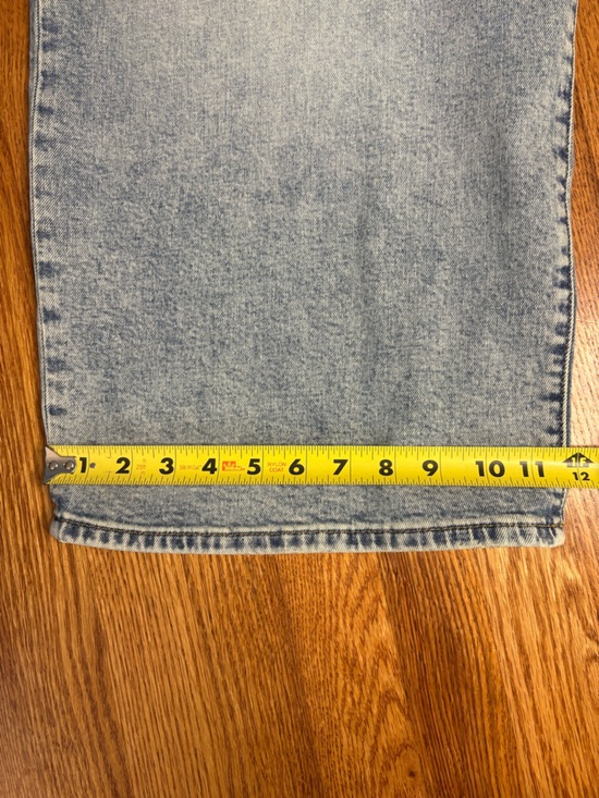 Ralph Lauren Light Blue Cropped Wide-Leg Jeans - Picture 10 of 12